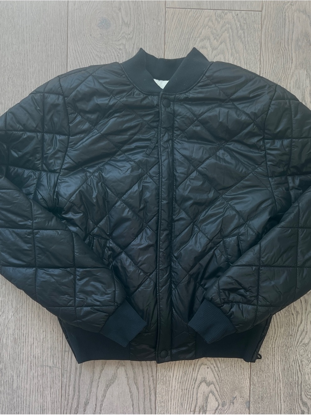 Offline by Aerie Sherpa Lined Quilted Bomber Puffer Jacket Women’s Size S/P